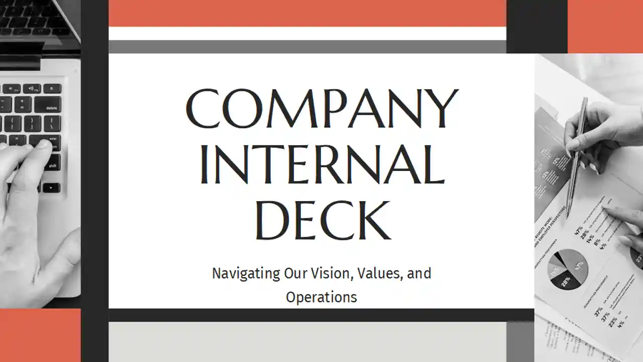 Modern Minimal Company Internal Deck Slides