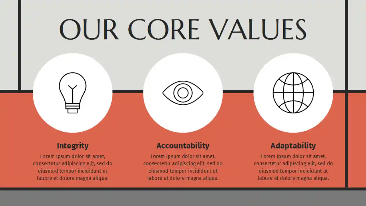 Modern Minimal Company Internal Deck Slides