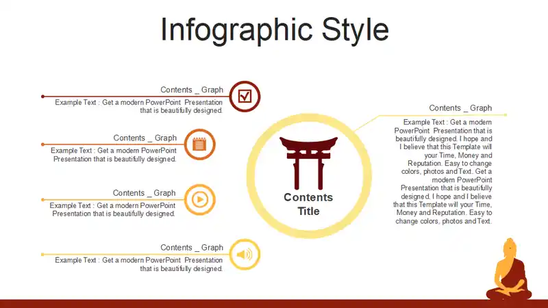 Monk Buddhism Meditation PowerPoint Templates