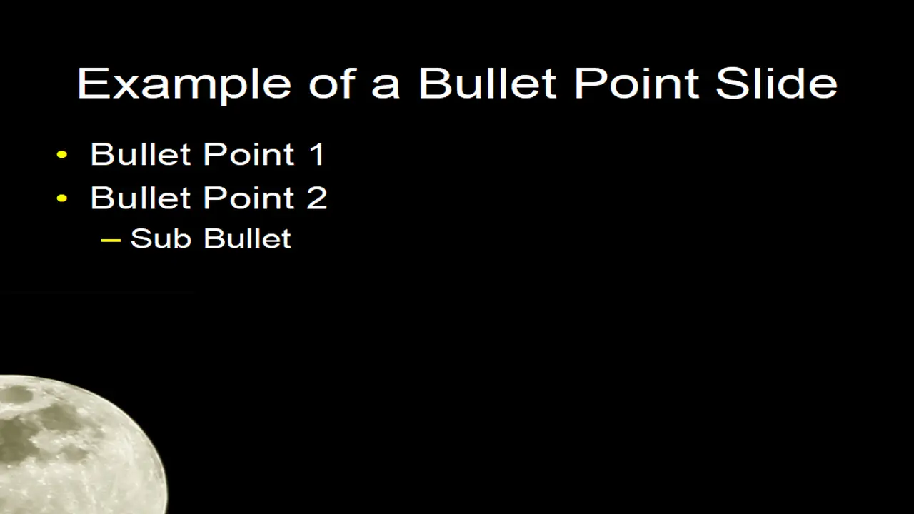 Moon PowerPoint Template