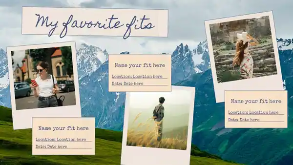 My Travel Wrapped Slides