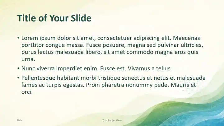 Nature Flow Template