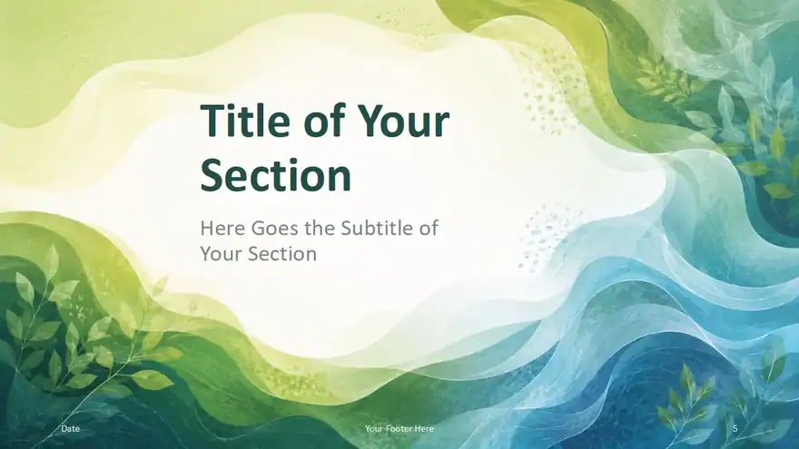Nature Flow Template