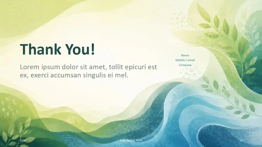 Nature Flow Template