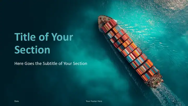 Ocean Freight Business Template