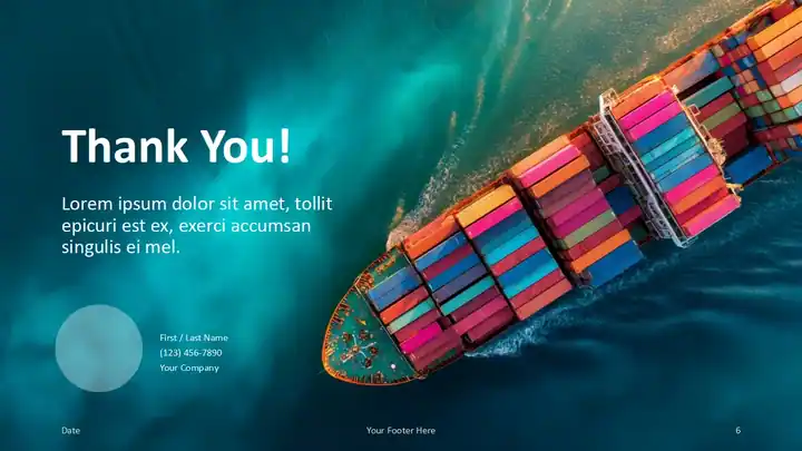 Ocean Freight Business Template