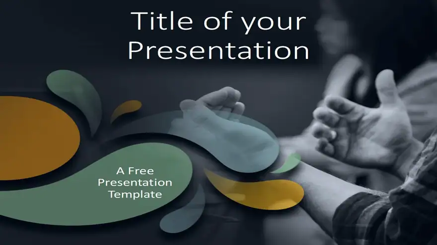 Office Drops Template for PowerPoint and Google Slides