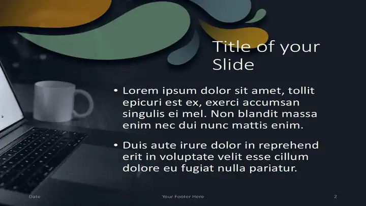 Office Drops Template for PowerPoint and Google Slides