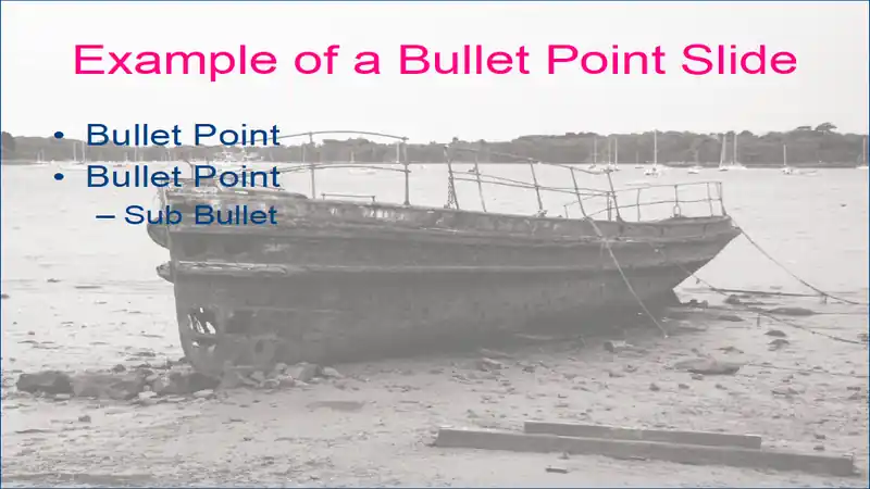 Old boat template