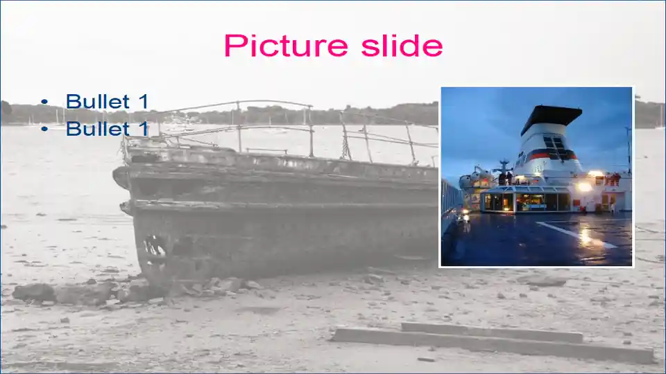 Old boat template