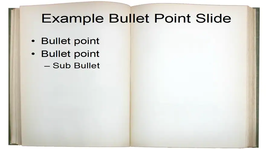 Old Book Design Template 2 – with blank pages