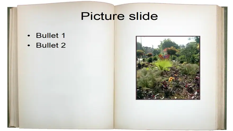 Old Book Design Template 2 – with blank pages