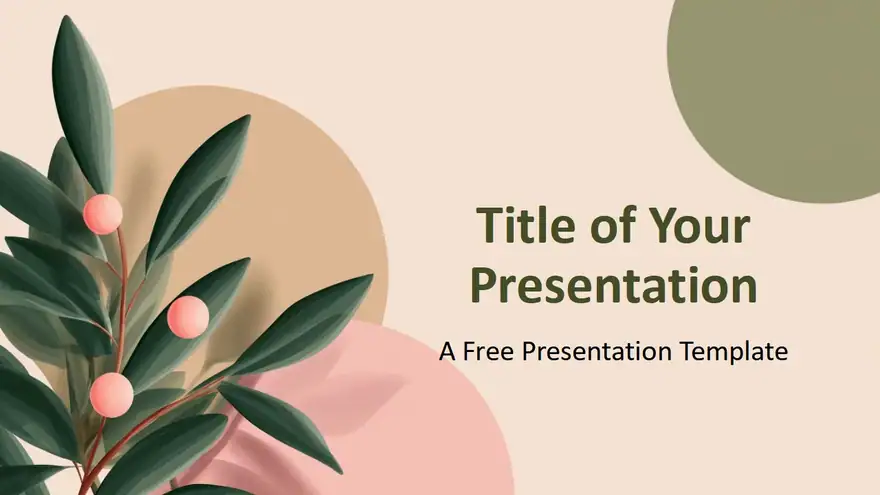 Olive Grove Template