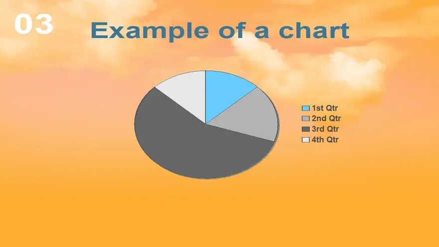 Orange Sky PowerPoint Template
