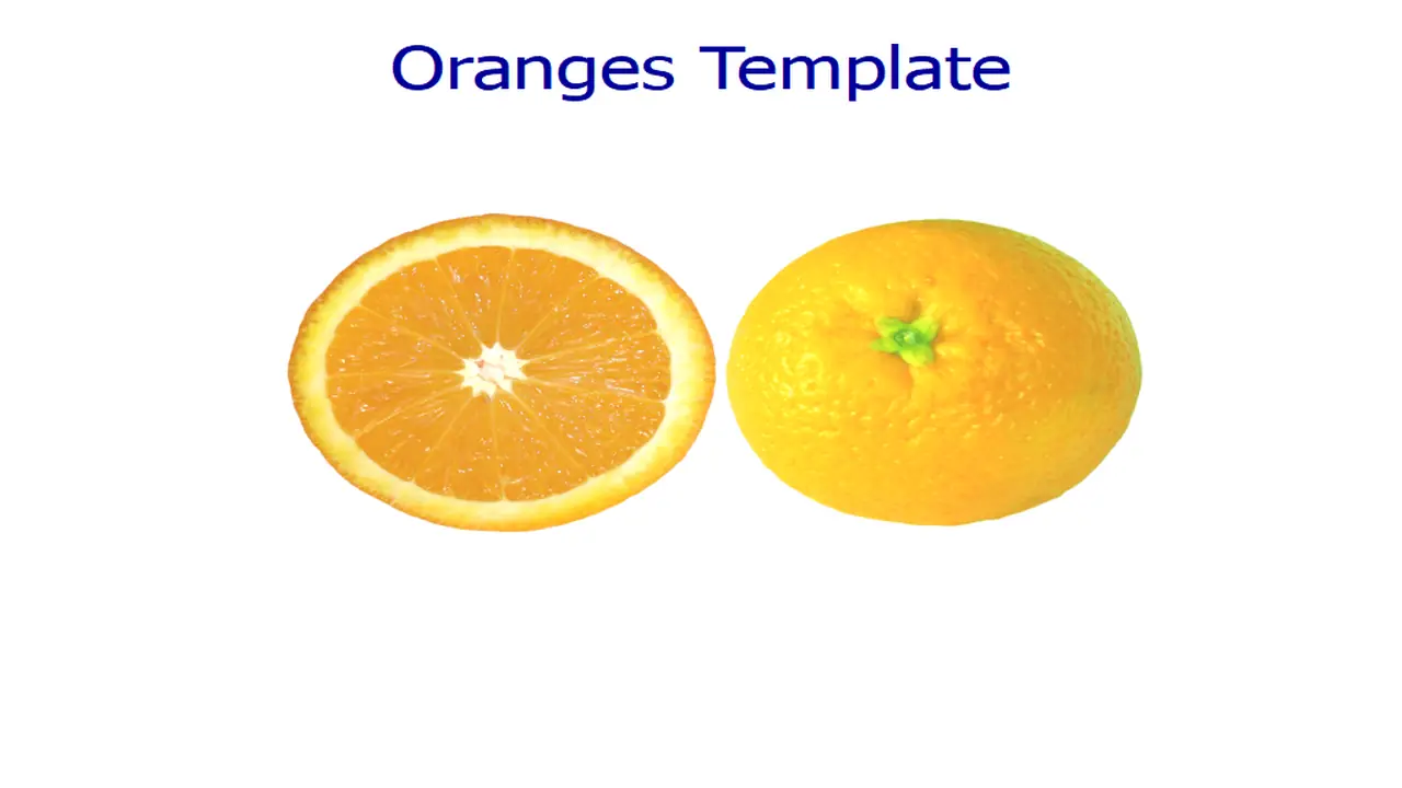 Oranges PowerPoint Template