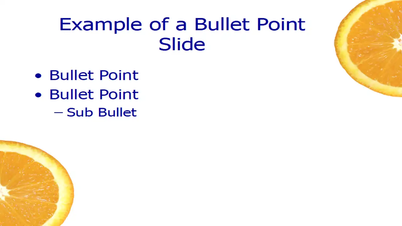 Oranges PowerPoint Template