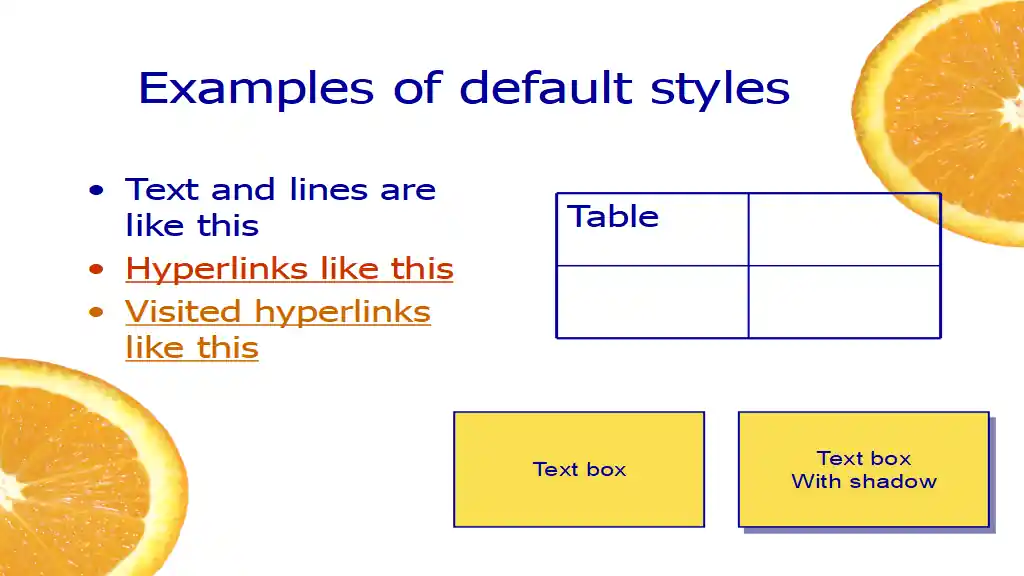 Oranges PowerPoint Template