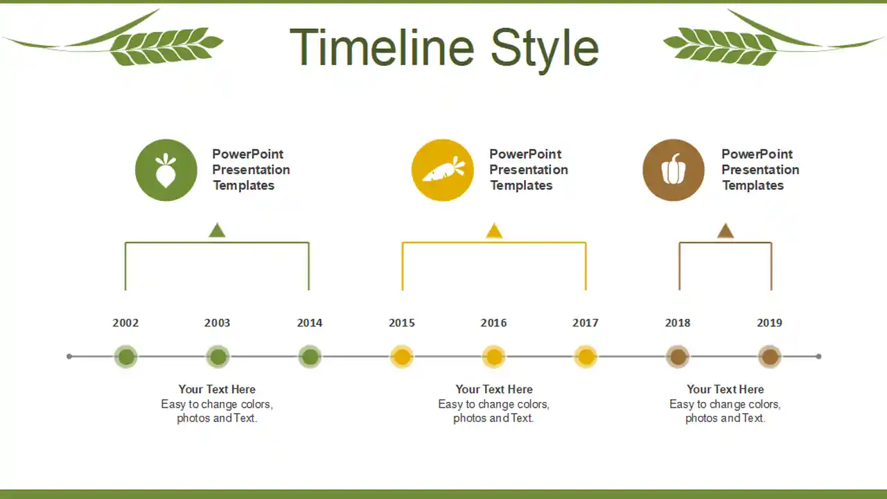 Organic Food PowerPoint Templates