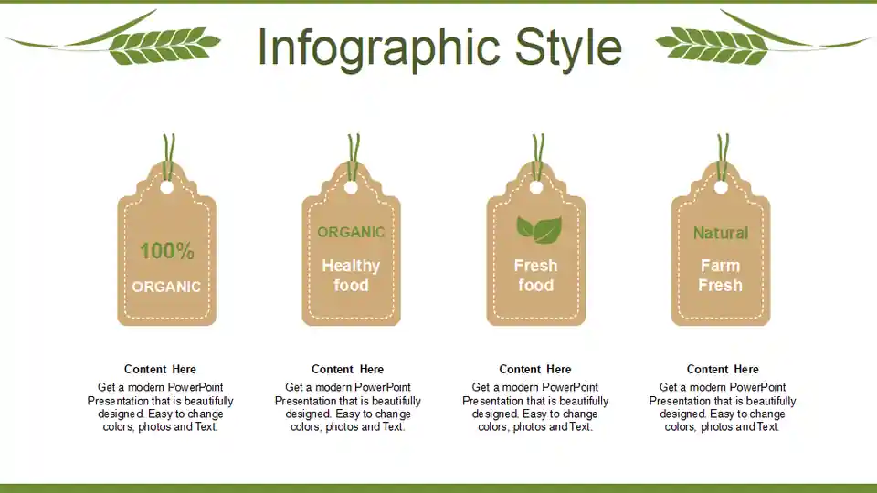 Organic Food PowerPoint Templates