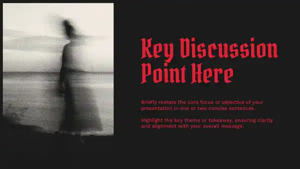 Ouija Board Background Slides Presentation
