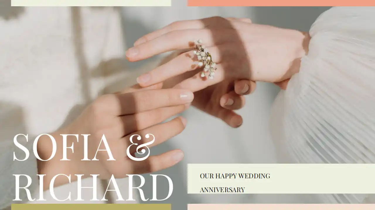 Our Happy Wedding Anniversary Minitheme Slides