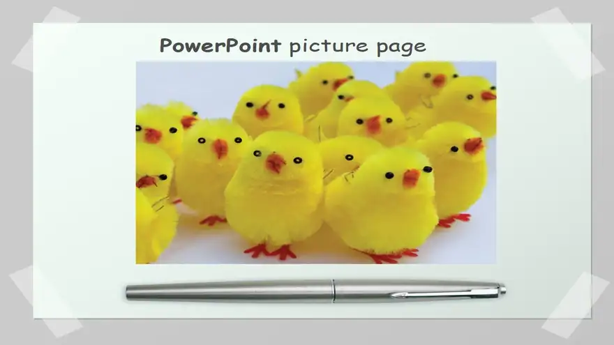 Paper and pen template