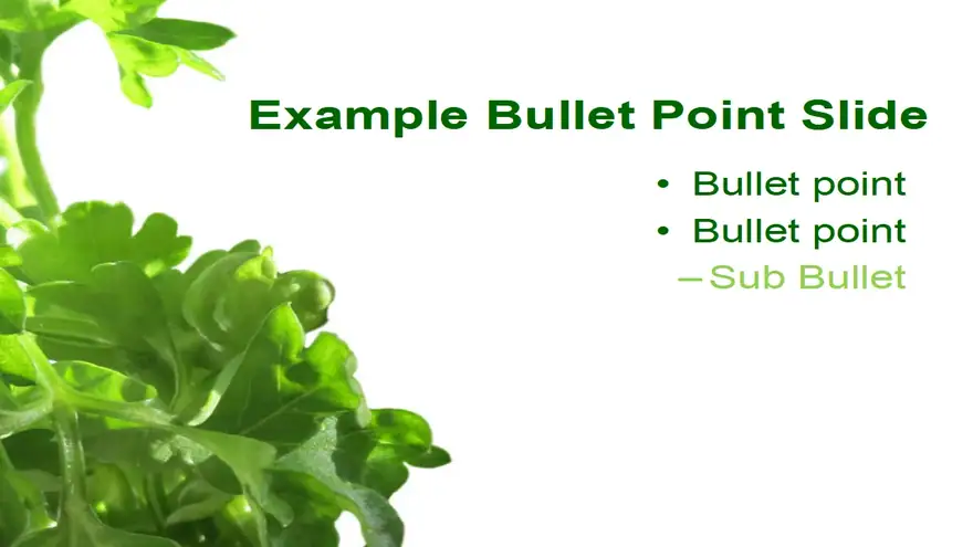 Parsley PowerPoint Template