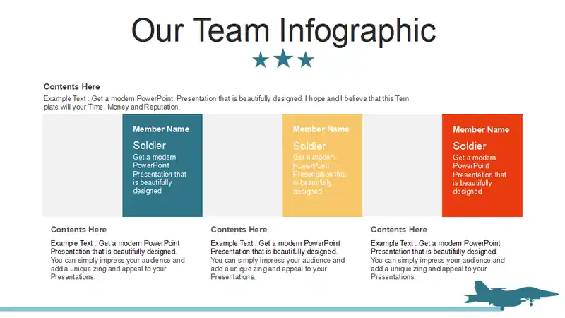 Patriotic Soldier Saluting PowerPoint Templates