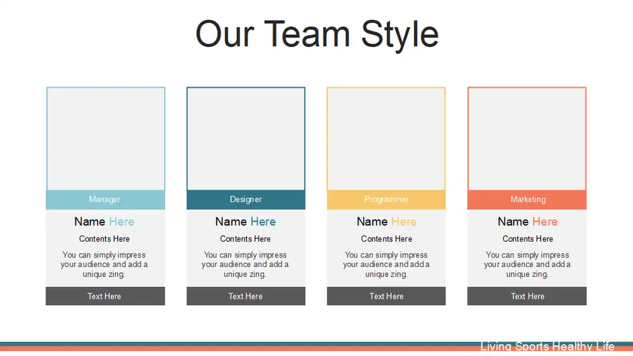 People Running PowerPoint Templates