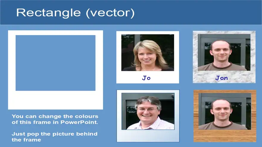 Photo Frames PowerPoint Template