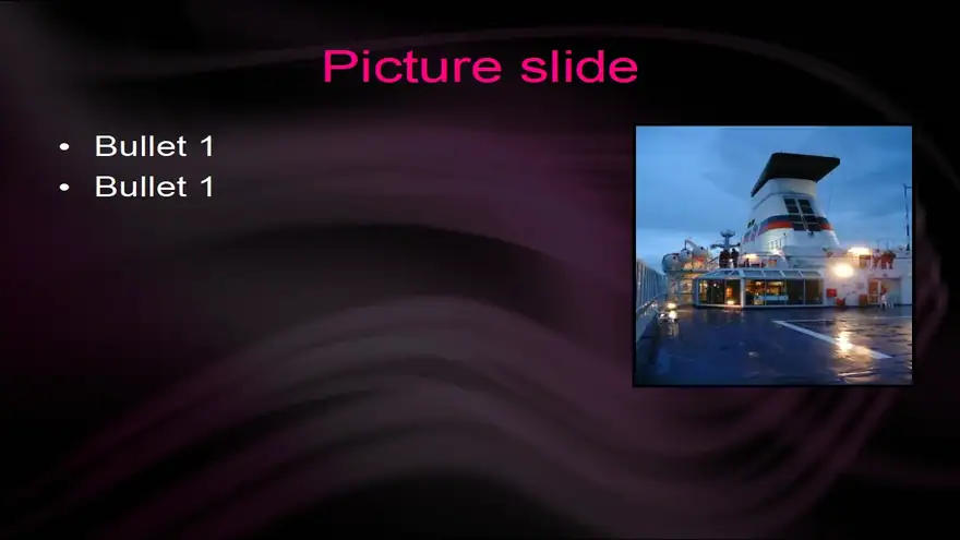 Pink lights template
