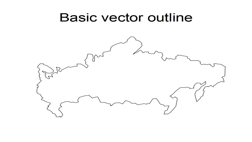 Powerpoint map of Russia
