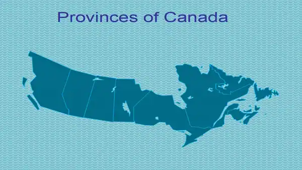 PowerPoint Maps of Canada Template