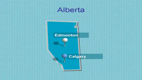 PowerPoint Maps of Canada Template