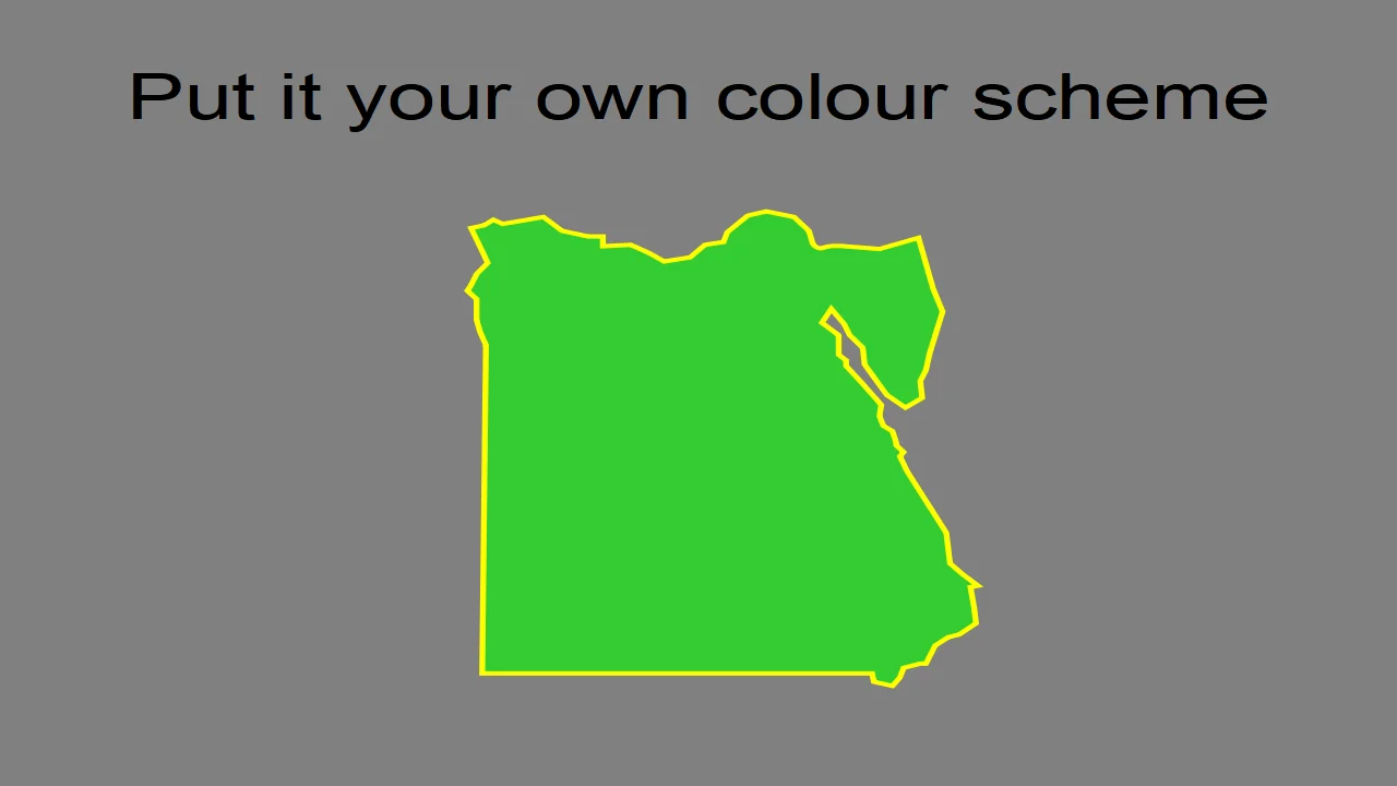 PowerPoint maps of North Africa
