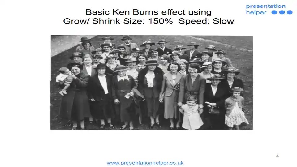PowerPoint Tutorial: The Ken Burns effect