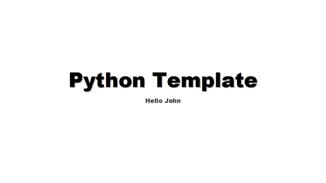 Presentation Generated