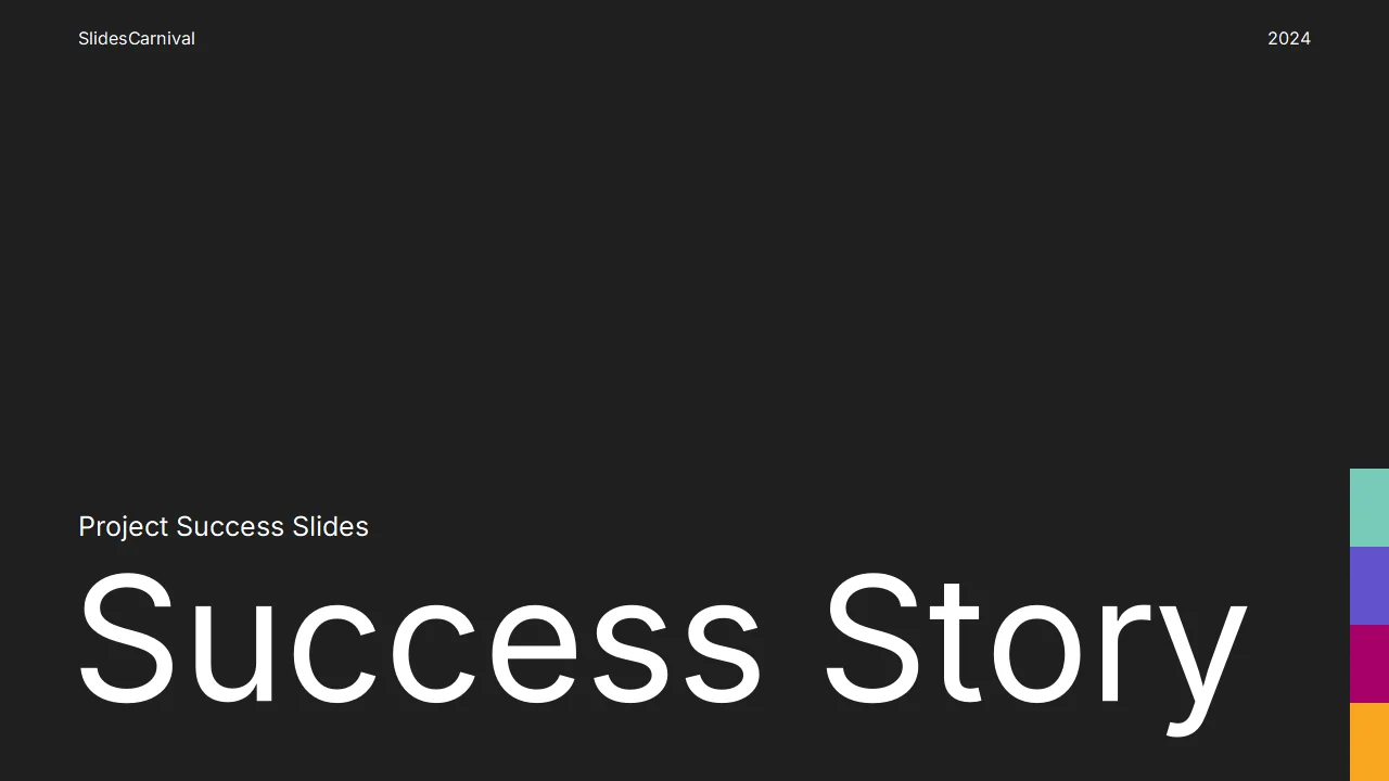 Project Success Story Slides