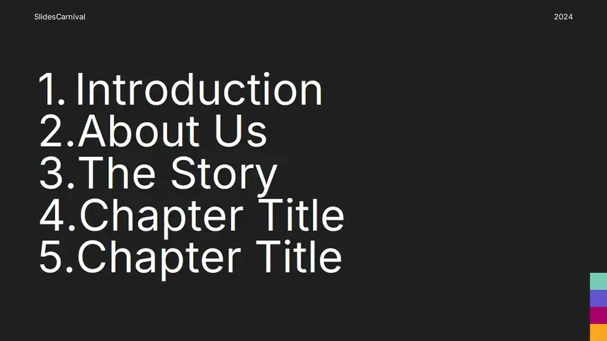 Project Success Story Slides
