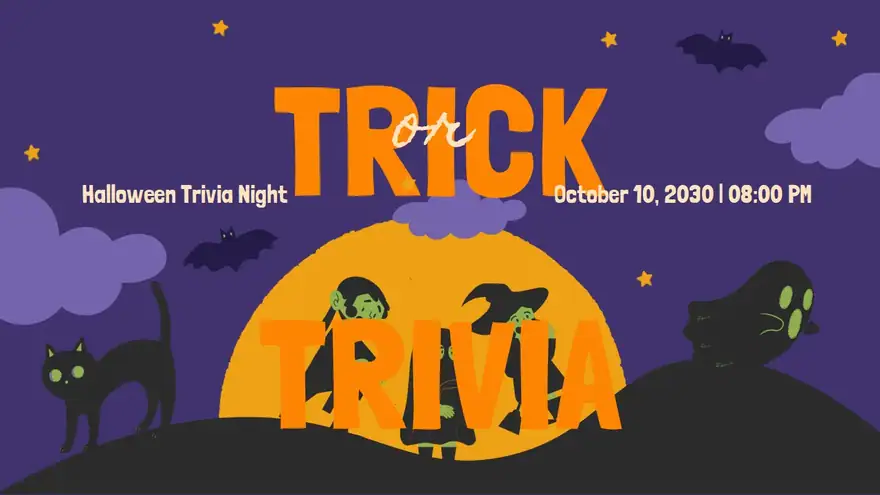 Pumpkin Pop Trivia Interactive Game
