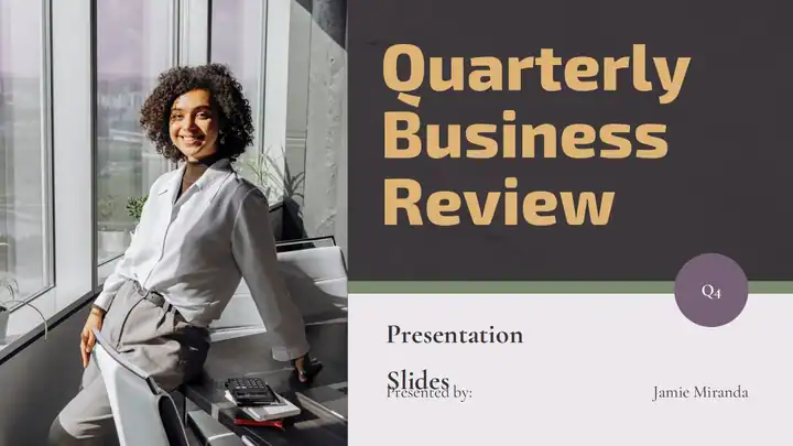 Quarterly Business Review Slides