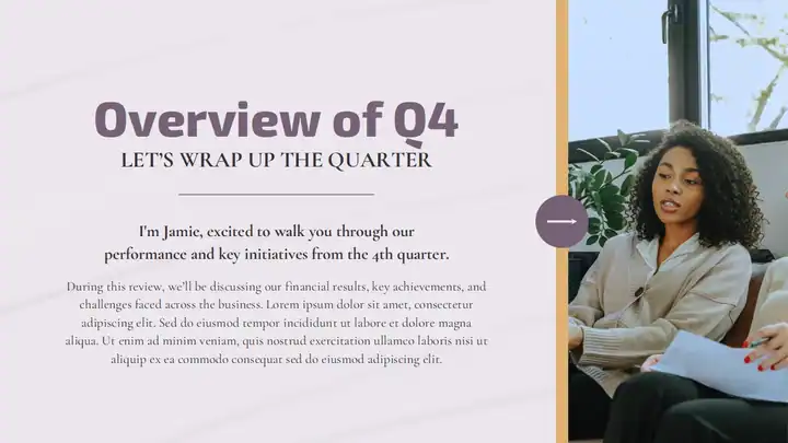 Quarterly Business Review Slides