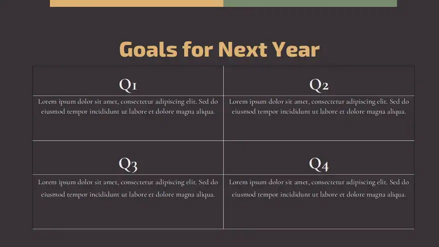 Quarterly Business Review Slides
