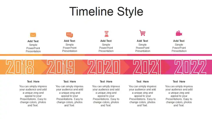 Red Apple Placed Books PowerPoint Templates