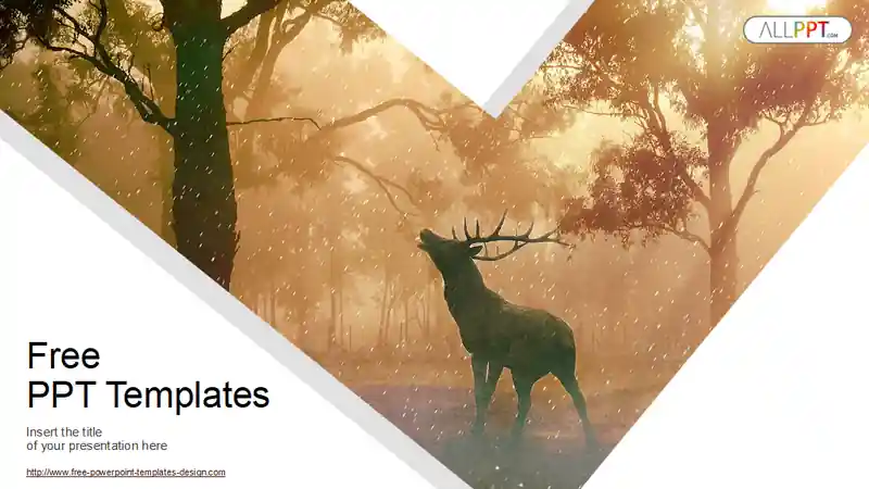 Red Deer PowerPoint Templates