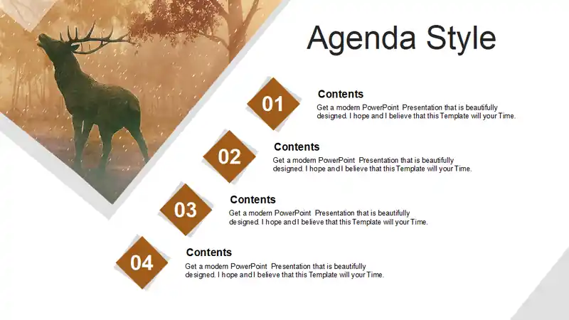 Red Deer PowerPoint Templates
