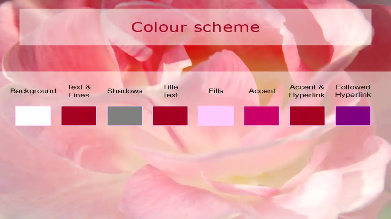 Romantic Flowers PowerPoint Template