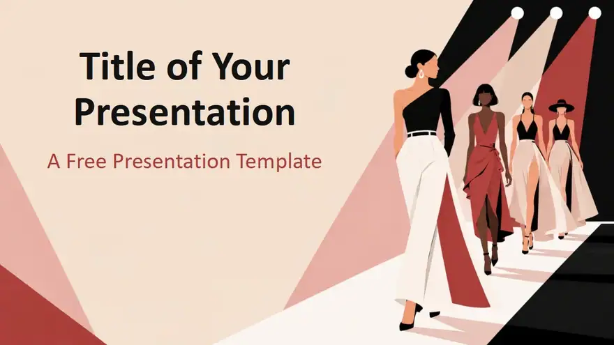 Runway Blush Template