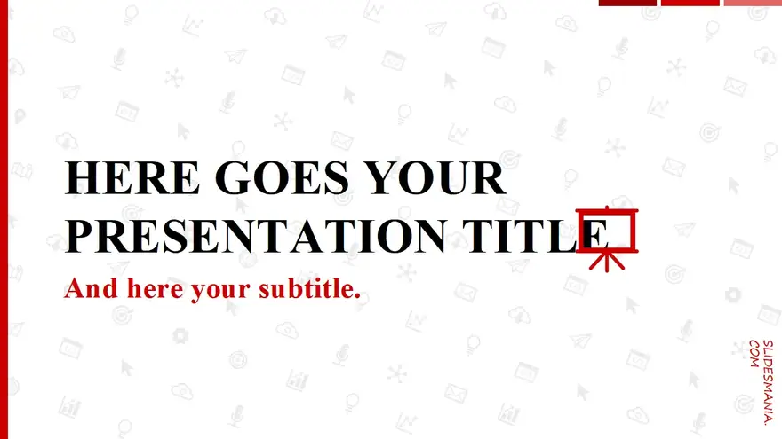 Scarlet Free Template for Google Slides or pptx Presentations