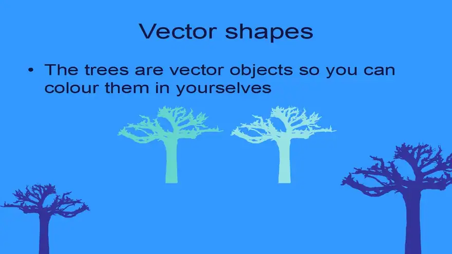 Scary Tree Template
